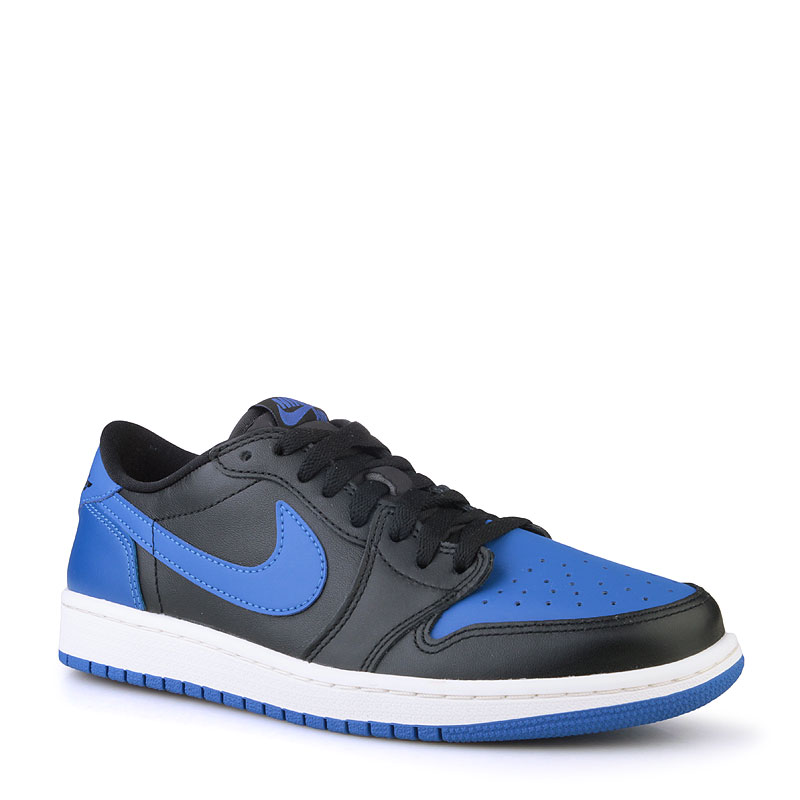 мужские синие кроссовки Jordan 1 Low Retro OG 705329-004 - цена, описание, фото 1
